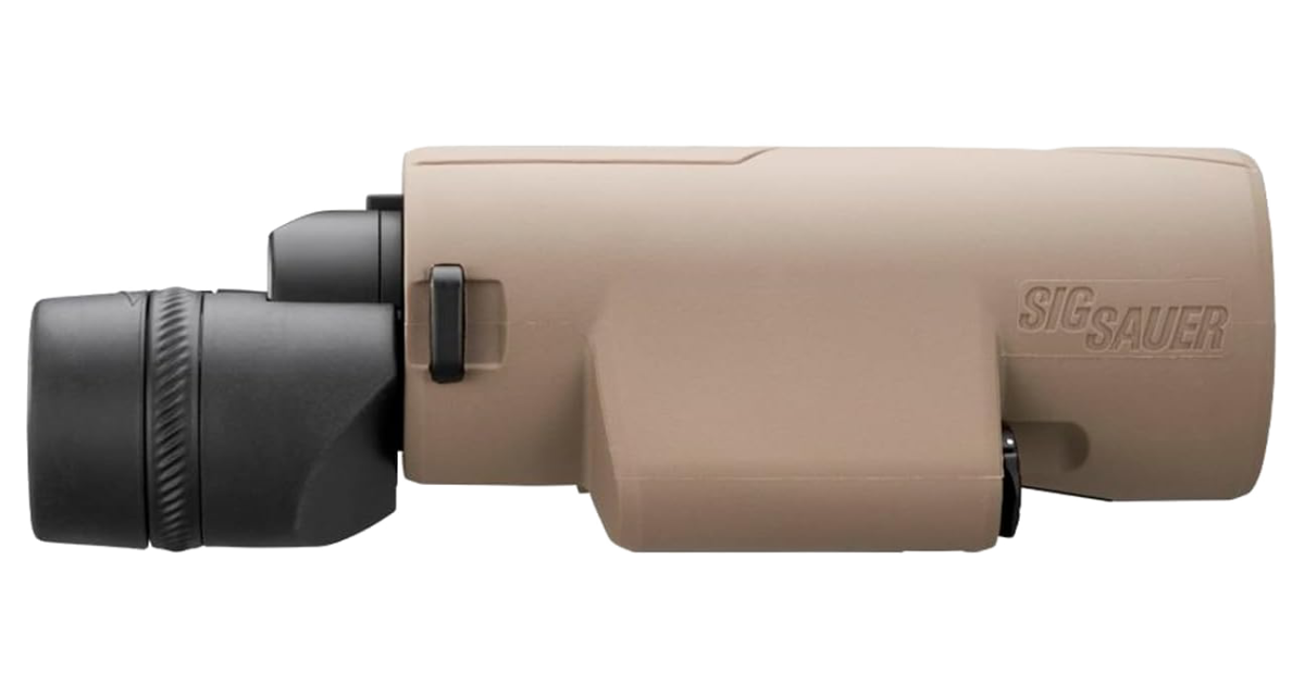 ZULU6 HDX PRO, side profile showing the center focus wheel